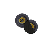 RUMBA SPEAKERSET, 45W (0,5" TWEETER), ZWART, ROND 120 MM, DIEPTE 55 MM, RANDLOOS, IPX4